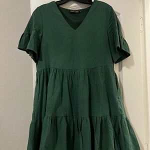 Short Sleeve Mini T Shirt Dress